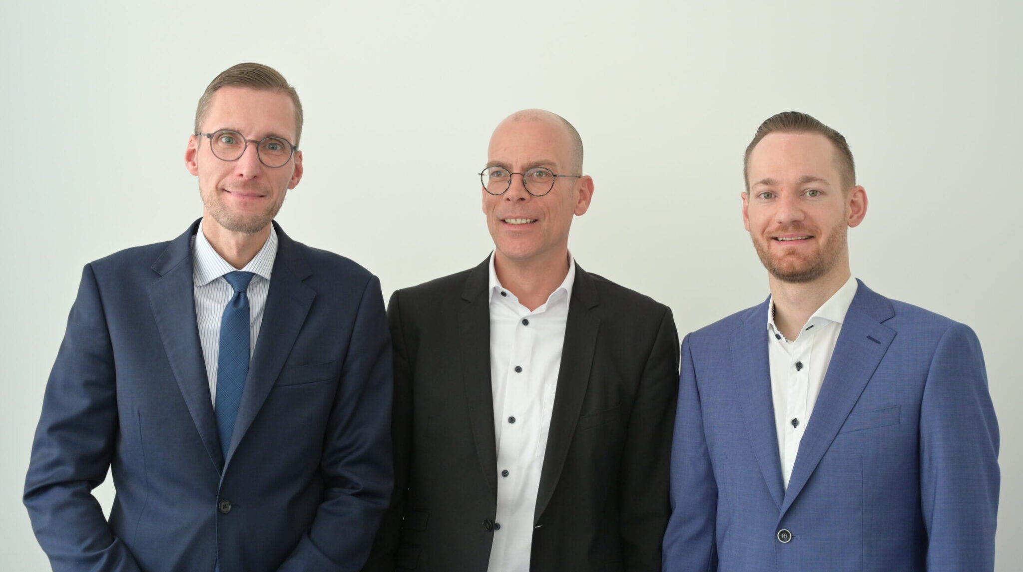 Die Anwälte Rüdiger Weichelt, Sebastian Haug und David Rechsteiner